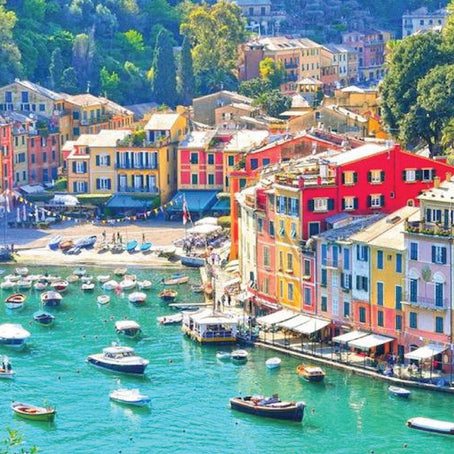 The colorful and tasteful Italian Riviera